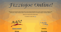 Desktop Screenshot of fizziojoe.com